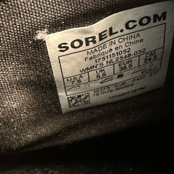 SOREL Women’s Danica Short Weatherproof Boot size 7.5. Women’s - Picture 10 of 10